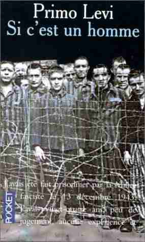 Couverture d'un livre de Primo Levi