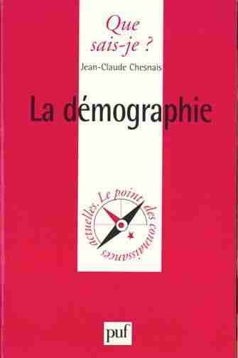 Couverture d'un livre de Jean-Claude Chesnais