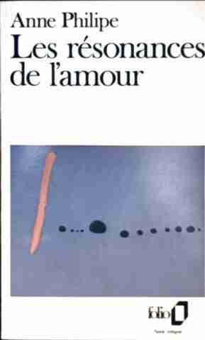 Couverture d'un livre de Anne Philipe