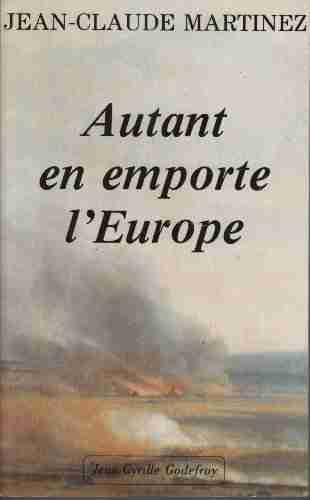 Couverture d'un livre de Jean-Claude Martinez
