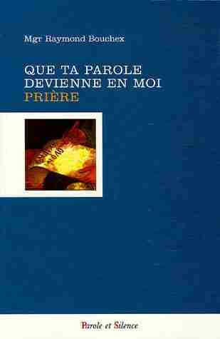 Couverture d'un livre de Raymond Bouchex