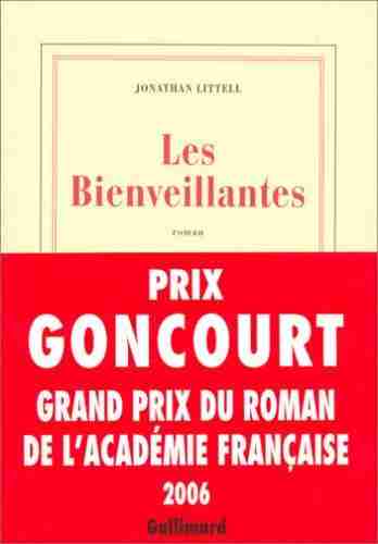 Couverture d'un livre de Jonathan Littell