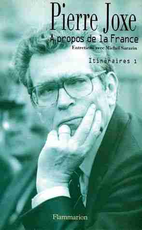 Couverture d'un livre de Pierre Joxe