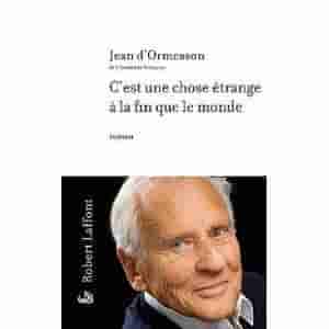 Couverture d'un livre de Jean d' Ormesson