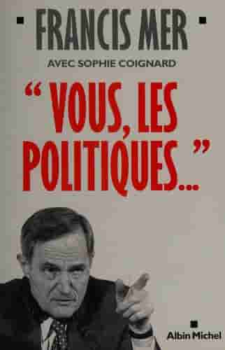 Couverture d'un livre de Francis Mer
