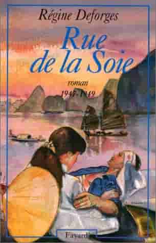 Couverture d'un livre de Régine Deforges