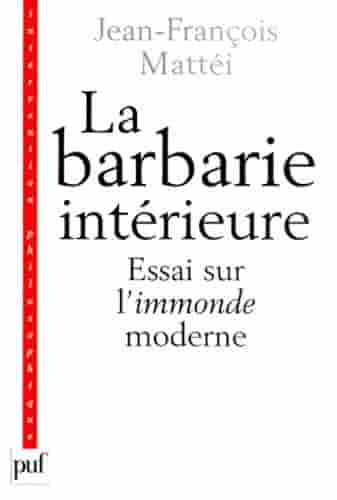 Couverture d'un livre de Jean-François Mattéi