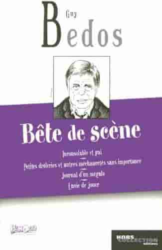 Couverture d'un livre de Guy Bedos