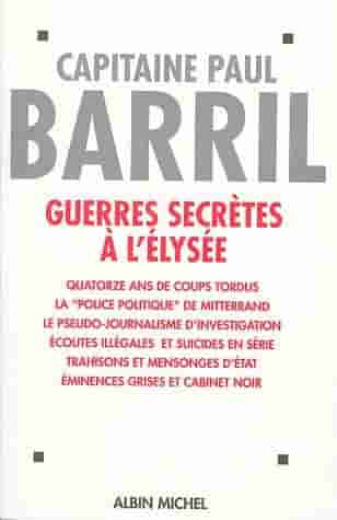 Couverture d'un livre de Paul Barril