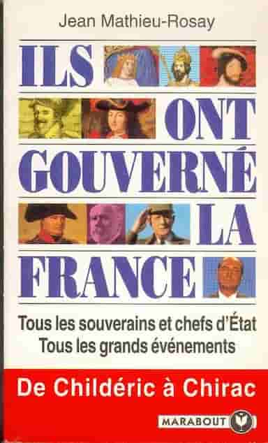 Couverture d'un livre de Jean Mathieu-Rosay