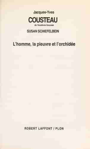 Couverture d'un livre de Jacques-Yves Cousteau