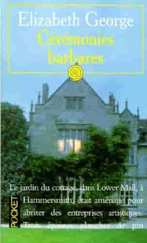 Couverture d'un livre de Elizabeth George