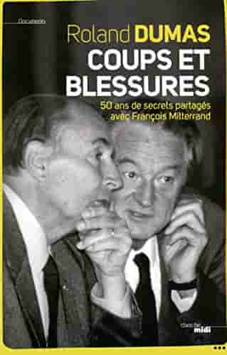 Couverture d'un livre de Roland Dumas
