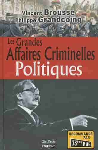 Couverture d'un livre de Vincent Brousse