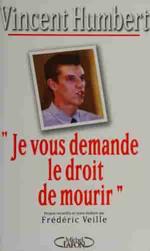 Couverture d'un livre de Vincent Humbert