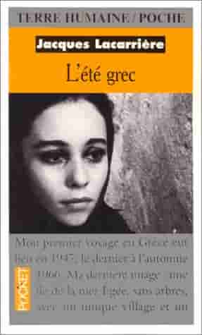 Couverture d'un livre de Jacques Lacarriere