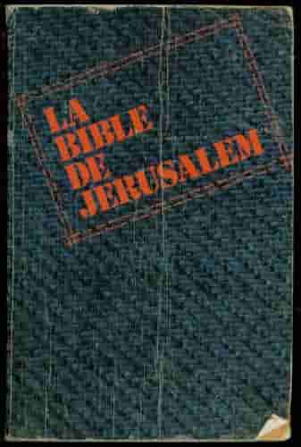 Couverture d'un livre de Ecole biblique de Jérusalem