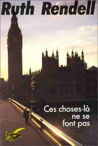 Couverture d'un livre de Ruth Rendell