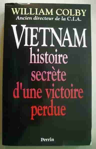 Couverture d'un livre de William Egan Colby