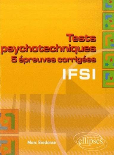 Couverture du livre Tests psychotechniques de Marc Bredonse