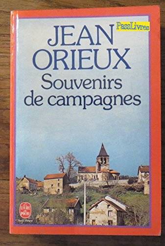 Couverture du livre Souvenirs de campagnes de Jean Orieux