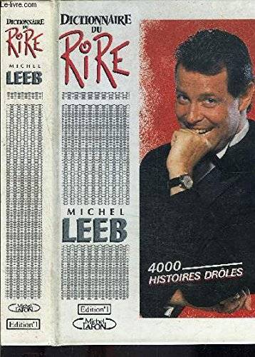 Couverture du livre Dictionnaire du Rire de Michel Leeb