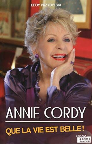 Couverture du livre Annie Cordy de Eddy Przybylski