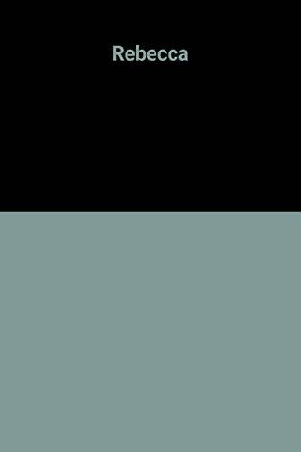 Couverture du livre Rebecca de Carol Néron