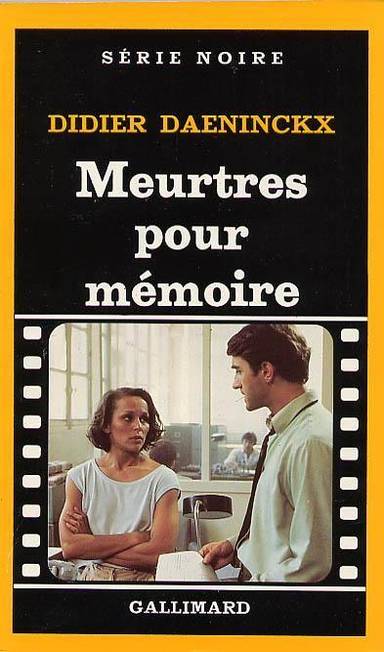 Couverture du livre Meurtres pour mémoire de Didier Daeninckx