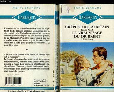 Couverture du livre Crépuscule africain de Judith Ansell