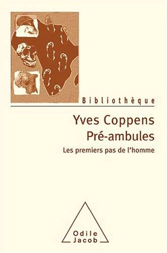 Couverture du livre Pré-ambules de Yves Coppens