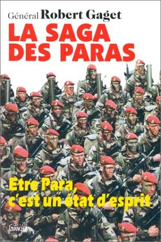 Couverture du livre La saga des paras de Robert Gaget