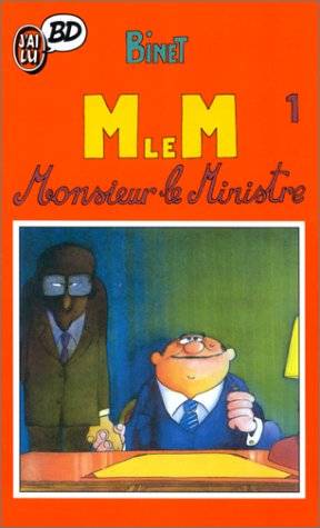Couverture du livre Monsieur le Ministre de Binet,