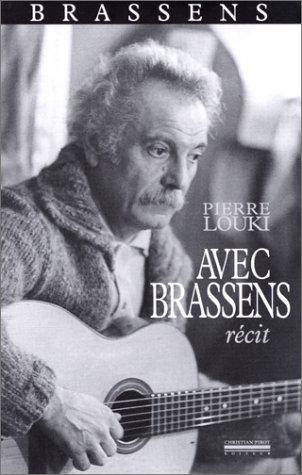 Couverture du livre Avec Brassens de Pierre Louki
