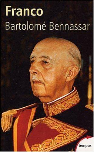 Couverture du livre Franco de Bartolomé Bennassar