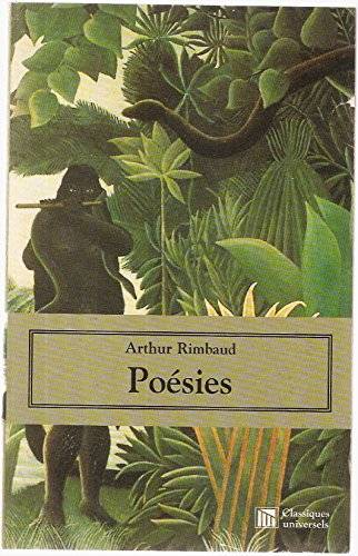 Couverture du livre Poesies de Arthur Rimbaud