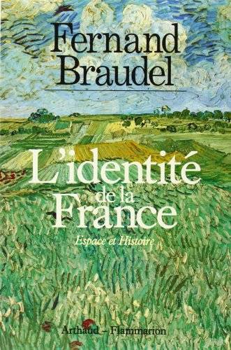 Couverture du livre L'identité de la France: Espace et histoire de Fernand Braudel