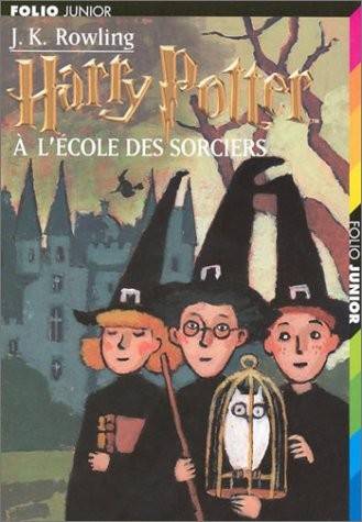 Couverture du livre Harry Potter à l'école des sorciers de J. K. Rowling