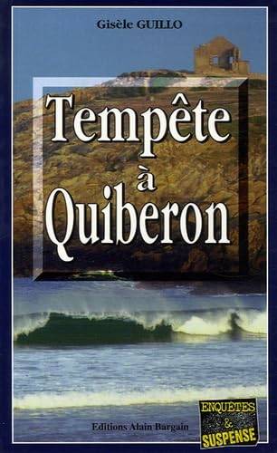 Couverture du livre Tempête à Quiberon de Gisèle Guillo