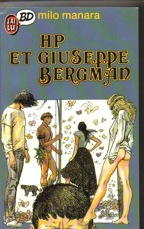 Couverture du livre HP et Giuseppe Bergman de Milo Manara