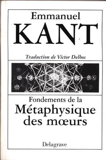 Couverture du livre Fondements de la métaphysique des moeurs de Immanuel Kant