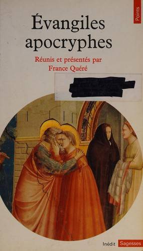 Couverture du livre Évangiles apocryphes de France Quéré