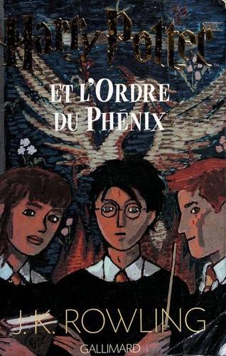 Couverture du livre Harry Potter and the order of the phoenix de J. K. Rowling