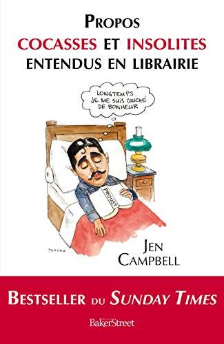 Couverture du livre Propos cocasses et insolites entendus en librairie de Jen Campbell