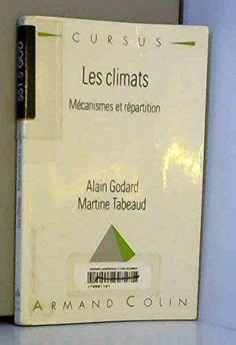 Couverture du livre Les climats de Alain Godard