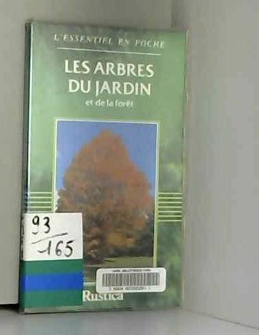 Couverture du livre Les arbres du jardin et de la forêt de Jérôme Goutier