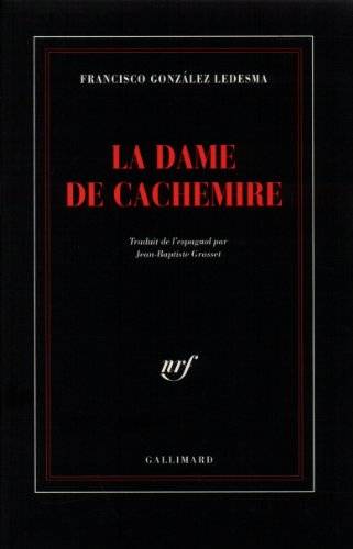 Couverture du livre La dame de cachemire de Francisco González Ledesma