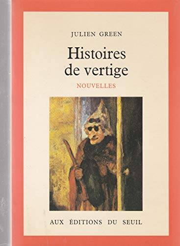 Couverture du livre Histoires de vertige de Julien Green