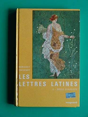 Couverture du livre Les Lettres latines de René Morisset