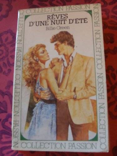 Couverture du livre Rêves d'une nuit d'été de Billie Green